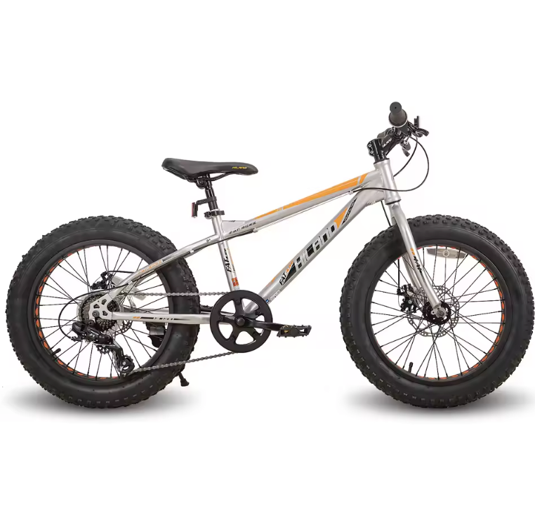 Pedal4you 20-Inch Fat Tire Mountain Bike – 7-Speed with Dual Disc Brakes