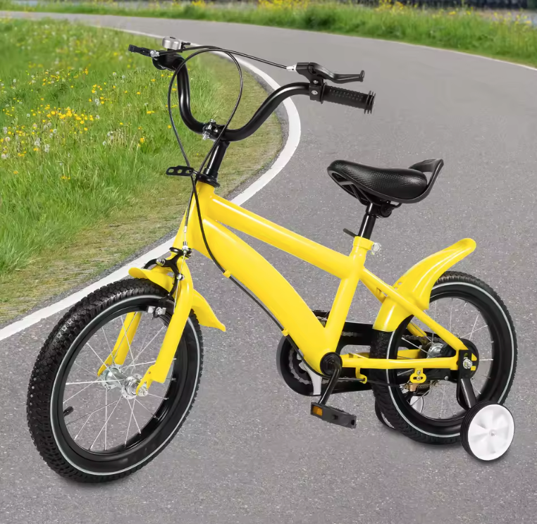 Pedal4you 14-Inch Kids Bicycle with Training Wheels – For Ages 2–4