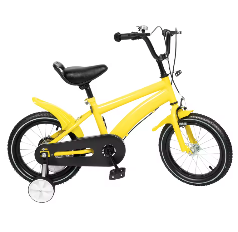 Pedal4you 14-Inch Kids Bicycle with Training Wheels – For Ages 2–4