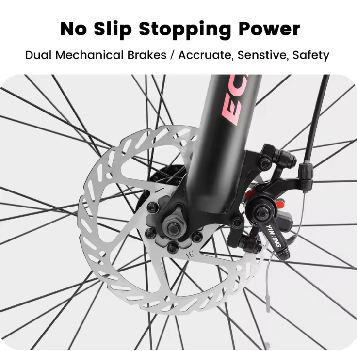 Pedal4you 26-Inch Fat Tire Mountain Bike – 21-Speed with Disc Brakes