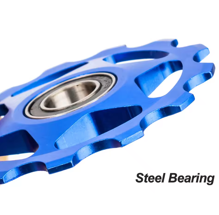 Pedal4you CNC Rear Derailleur Jockey Wheel – 11T/13T Pulley with Steel Bearings